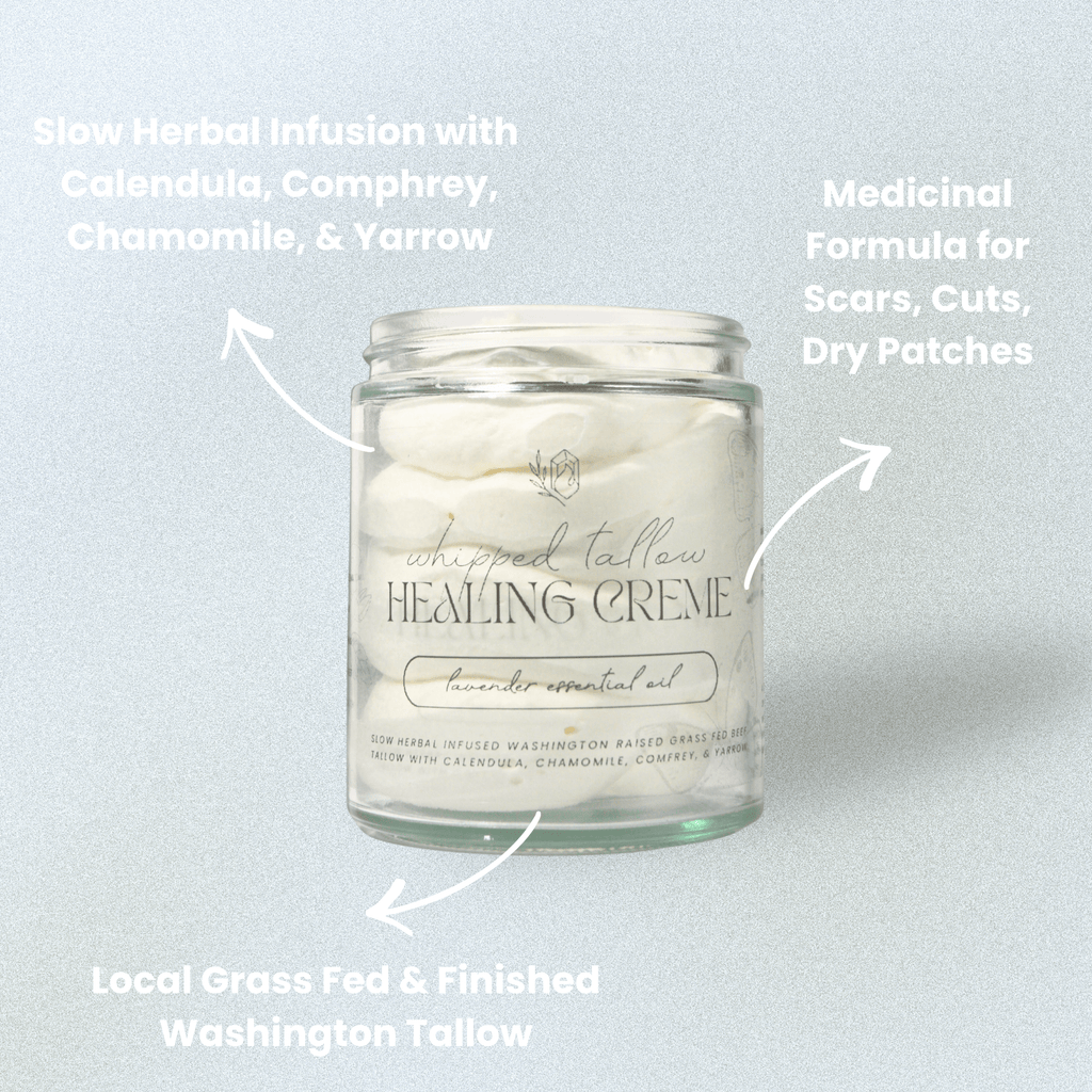 Whipped Tallow Healing Creme - Devine Flame