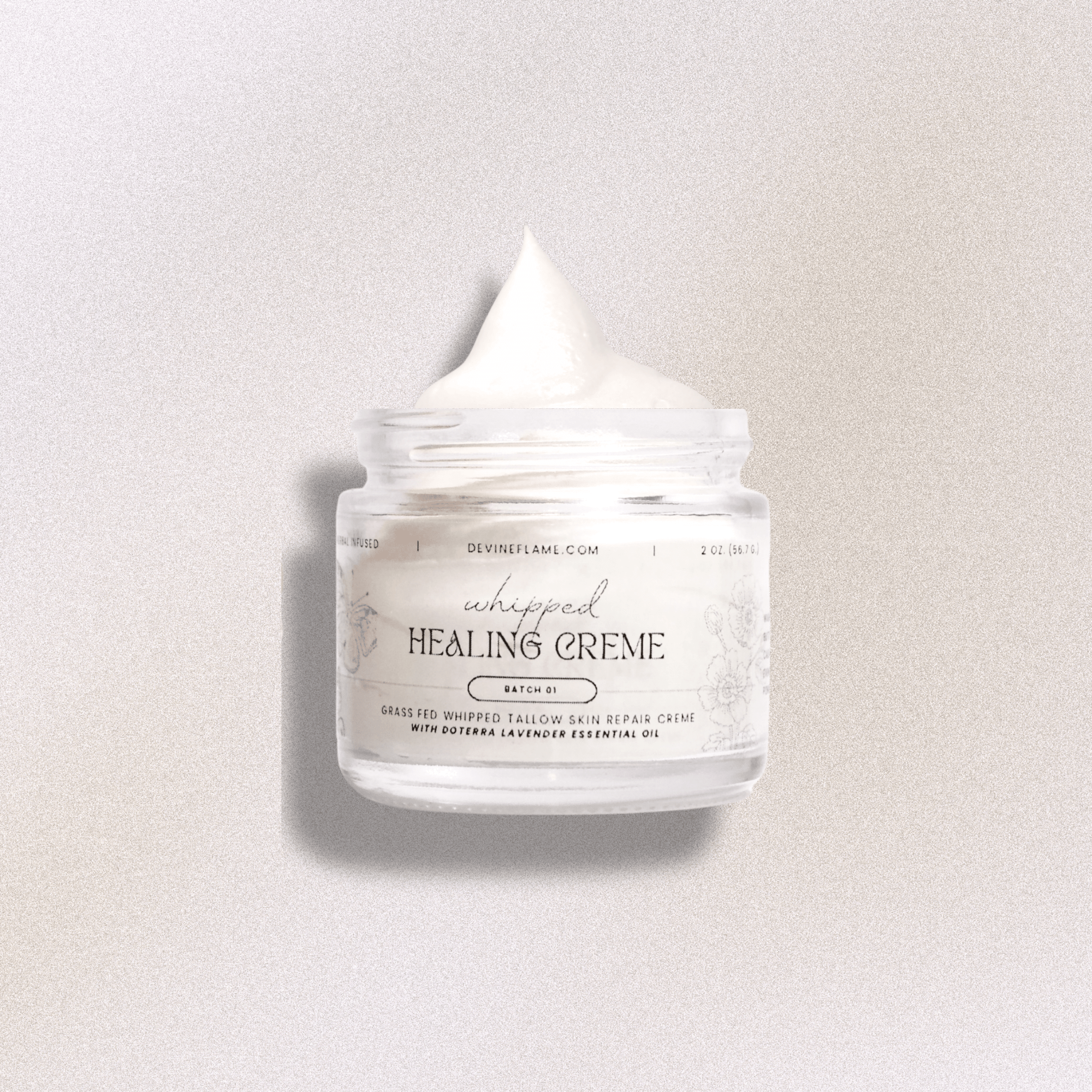 Whipped Tallow Healing Creme - Devine FlameWTHC6