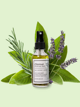 Load image into Gallery viewer, Cleanse Intention Spray (Sage, Rosemary, Lavender &amp; Clear Quartz)
